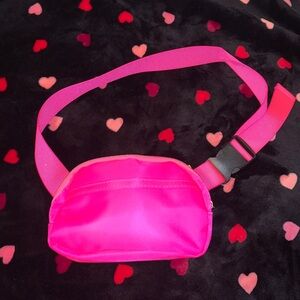Hip pink Pack Fanny pack clip waist pouch bag